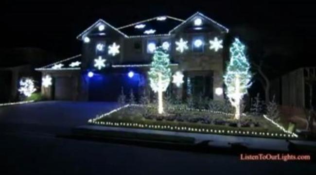 Extreme Christmas lighting