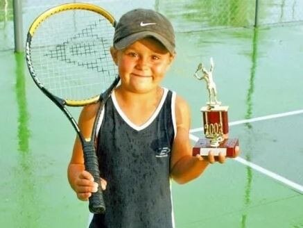 Ash Barty was a star from the start. Picture: Instagram