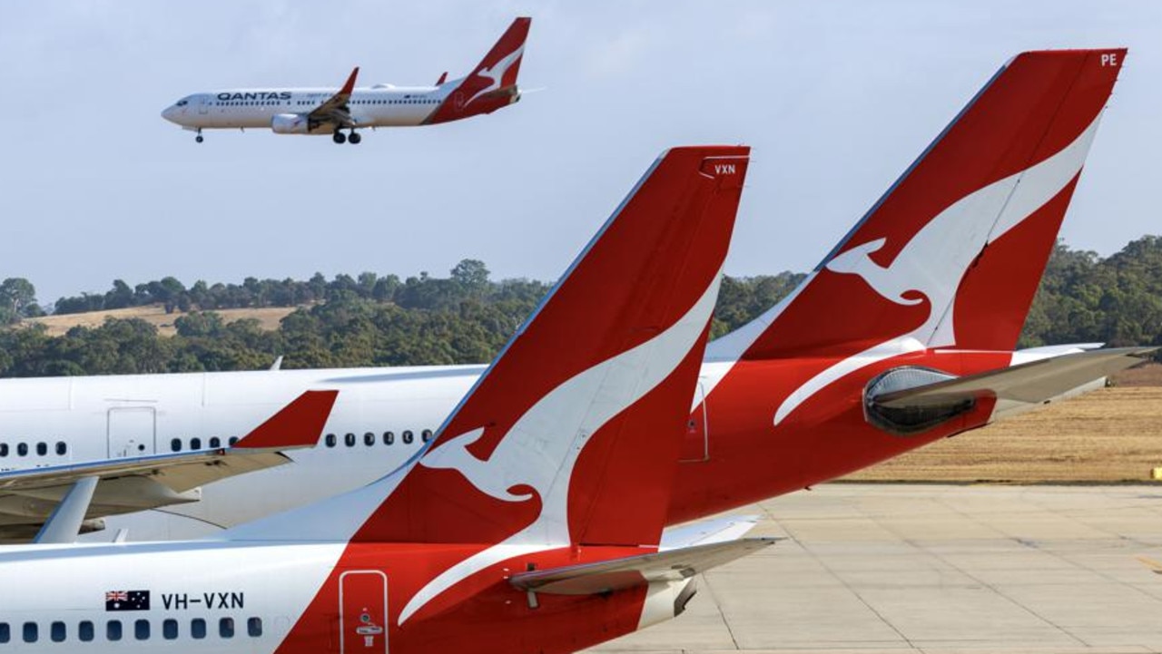 Qantas posted an underlying profit before tax of $2.47 billion for the year. Picture: NCA NewsWire / David Geraghty