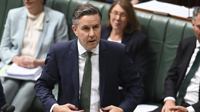 Minister for Health and Aged Care Mark Butler said this latest research supports the government’s strong action on vaping. Picture: NCA NewsWire / Martin Ollman