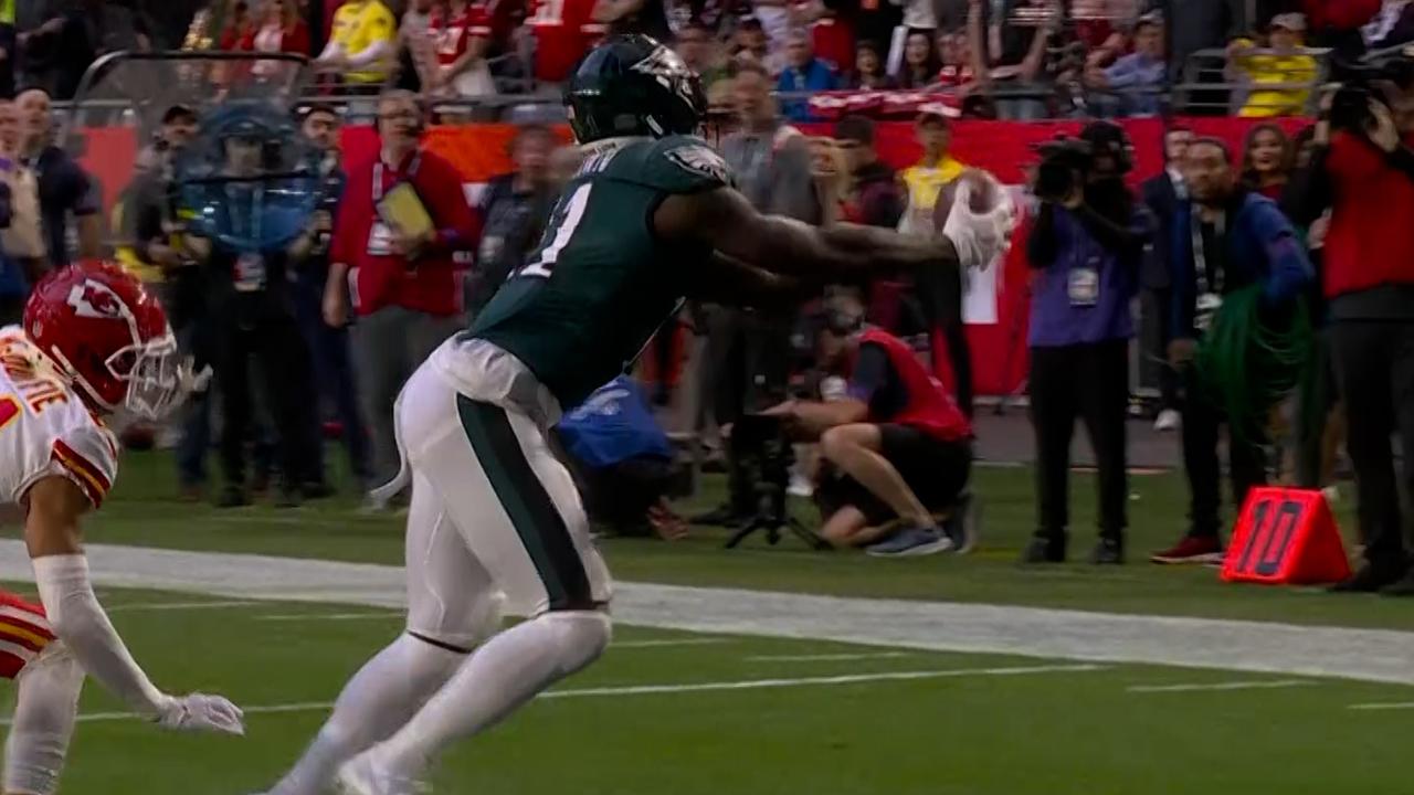 A.J. Brown TD gives Eagles the lead vs. Texans