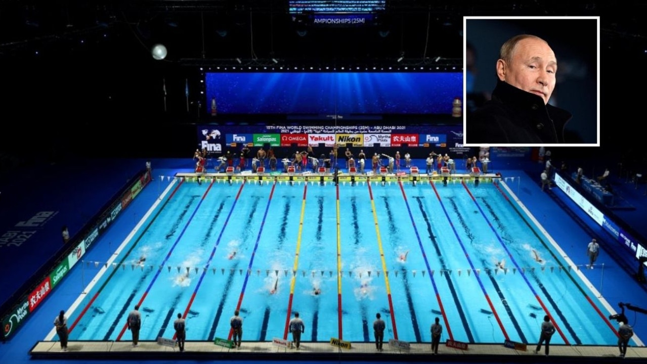 FINAs response to Russia crisis slammed by swimming world, 2022 world championships, Kazan, statement, Vladimir Putin news.au — Australias leading news site