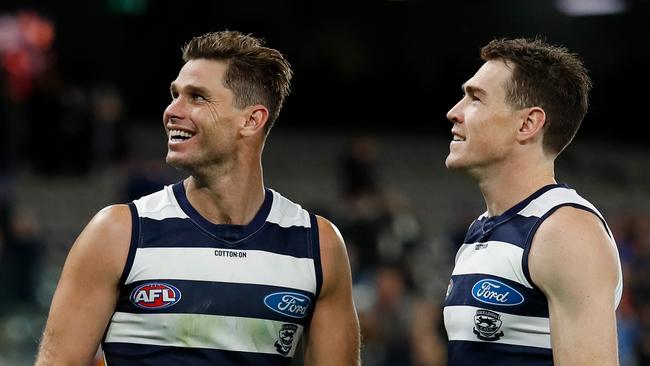 Tom Hawkins of Cameron have been unstoppable this year. Picture: Dylan Burns/AFL Photos via Getty Images