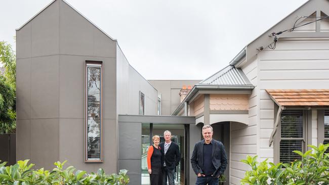 The ‘challenging’ facade hints at what is to come. Picture: Foxtel/Grand Designs Australia