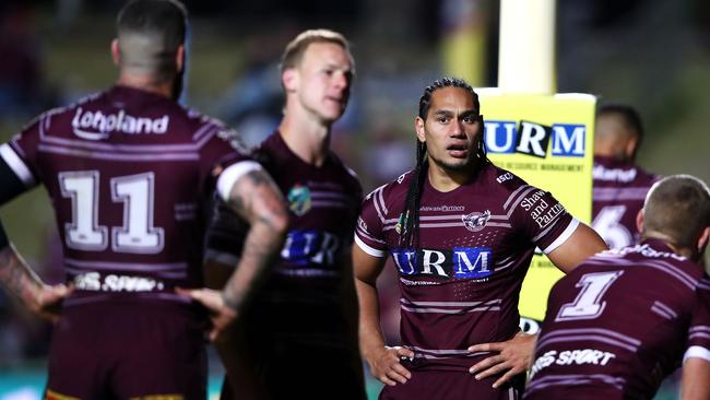 Manly have also struggled under the weight of player contracts. (Mark Kolbe/Getty Images)