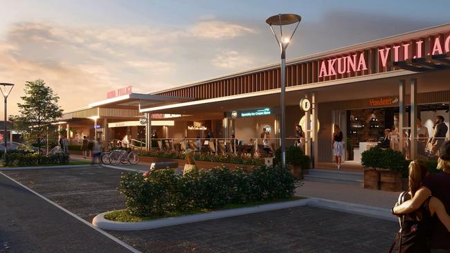 Akuna Vista will also include a new retail precinct as part of the masterplanned redevelopment.