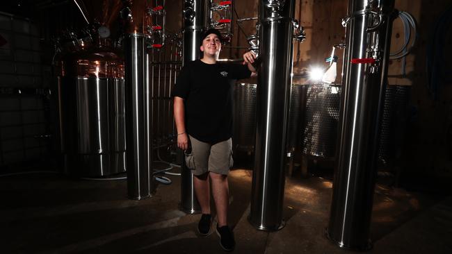 Luke Kidden from Granddad Jack's Breweries on the Gold Coast. Photograph: Jason O'Brien