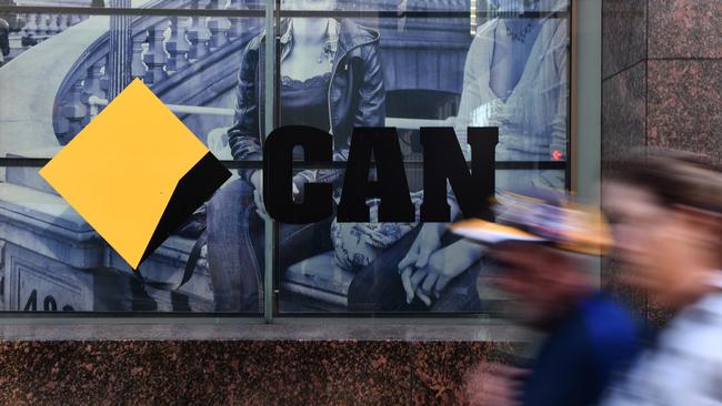 Commonwealth Bank is being left behind as the rest of the majors rally, after disappointing results. Picture: AAP Image/Dean Lewins.