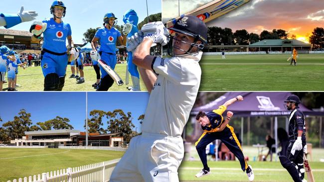 South Australia's 25 most picturesque cricket grounds.Artwork Steve Grice/The Advertiser.