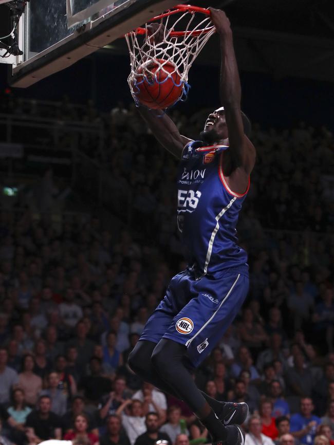 Adelaide’s Majok Deng. Picture: Sarah Reed