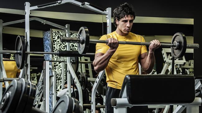 “It’s not all right to curl in the squat rack.”