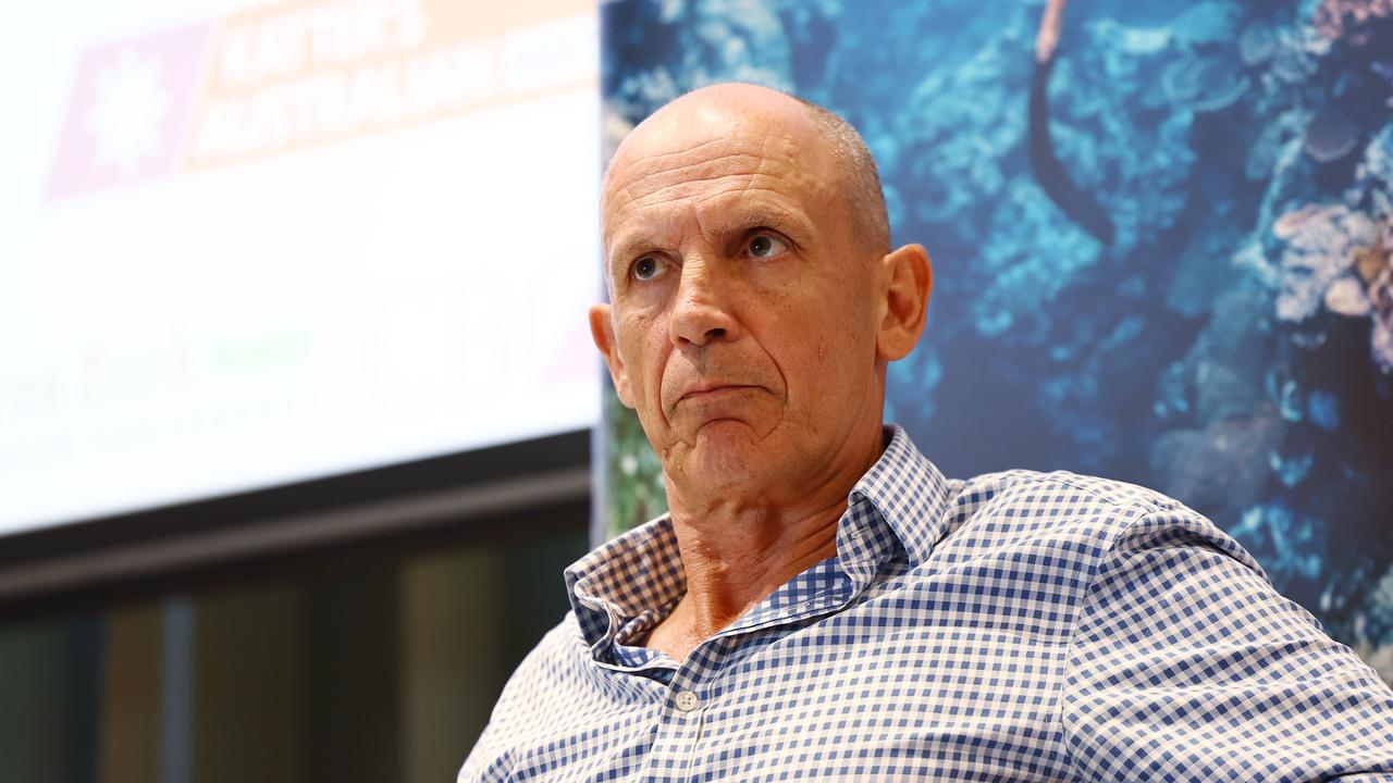 ALP candidate for Mulgrave Richie Bates participates in a Q&amp;A session at the 2024 Meet the Candidates: State Election Forum Lunch, hosted by the Cairns Chamber of Commerce and Tourism Tropical North Queensland at the Pullman Reef Hotel Casino. Picture: Brendan Radke