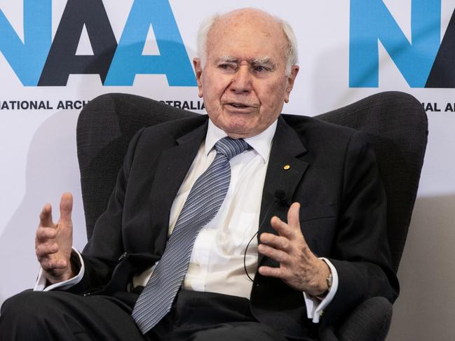 Former prime minister John Howard. Professor Davis says “the practical approach or practical reconciliation is John Howard’s enduring policy”.