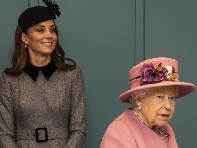 The Princess of Wales was close to the late Queen. Picture: PA Wire