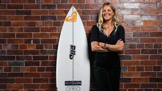 Eight-time world surfing champion Stephanie Gilmore is the Australian Female Surfers of the Year. Picture: Zak Simmonds