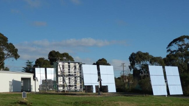 RayGen world-leading solar power testing station.