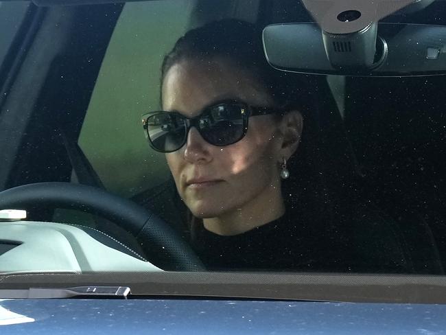 Princess of Wales Kate Middleton seen leaving Windsor Castle the day after Queen Elizabeth’s death. Picture: James Whatling / MEGA