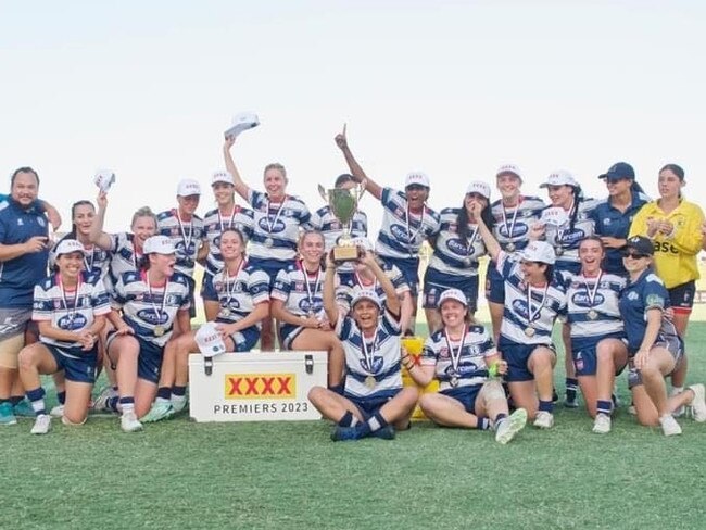 2023 RLMD grand final day was a memorable day for Brothers’ women. Picture: Rugby League Mackay and District Facebook