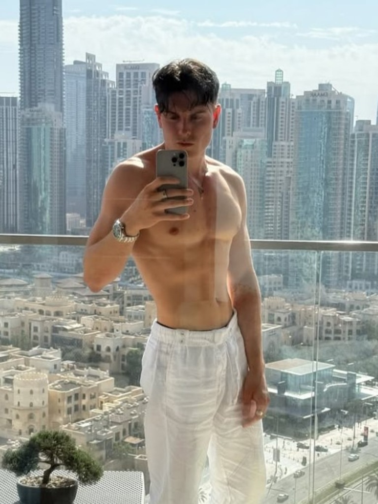Bass has showed off for his followers. Photo: Instagram