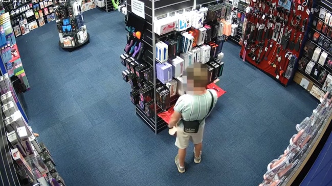 Adult shop shoplift