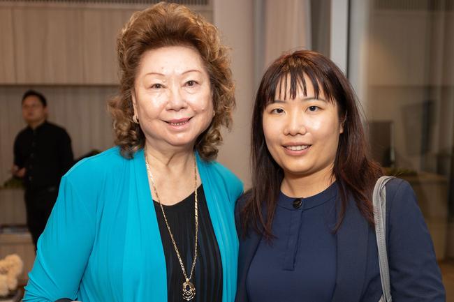 Cindy Chan and Janine Fan at the Beach House Launch, The Pulse April 18 2023. Picture: Celeste Humphrey