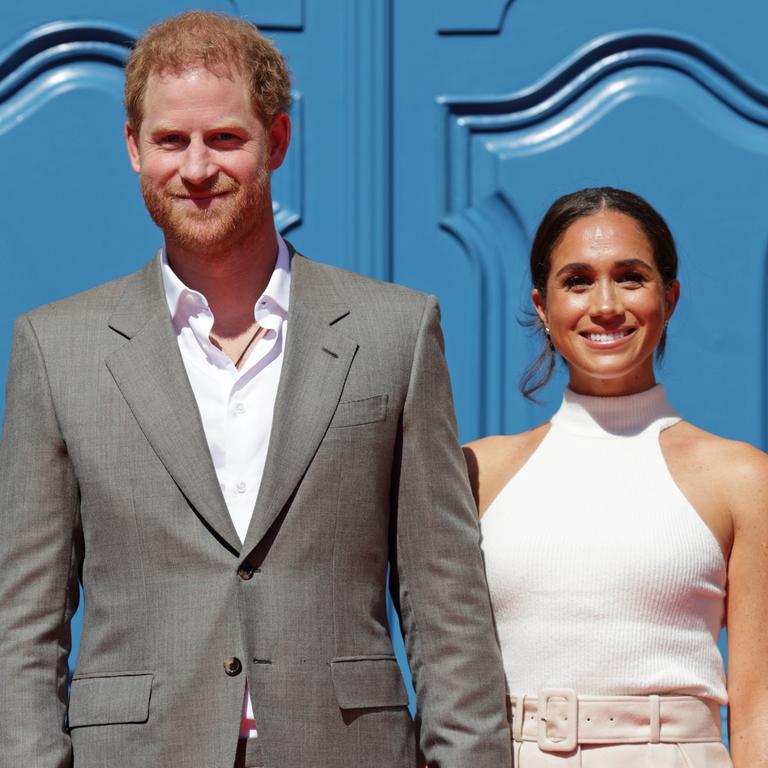 The royal couple looked delighted to be in Germany Picture: Chris Jackson/Getty Images for Invictus Games Dusseldorf 2023