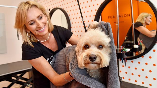 Rufus &amp; Coco Fur Salon founder Anneke van den Broek.