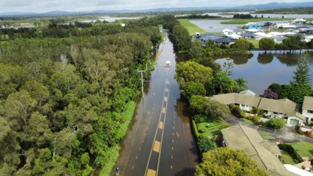 Kris Thomsen captured the flooding around Grafton on March 1.