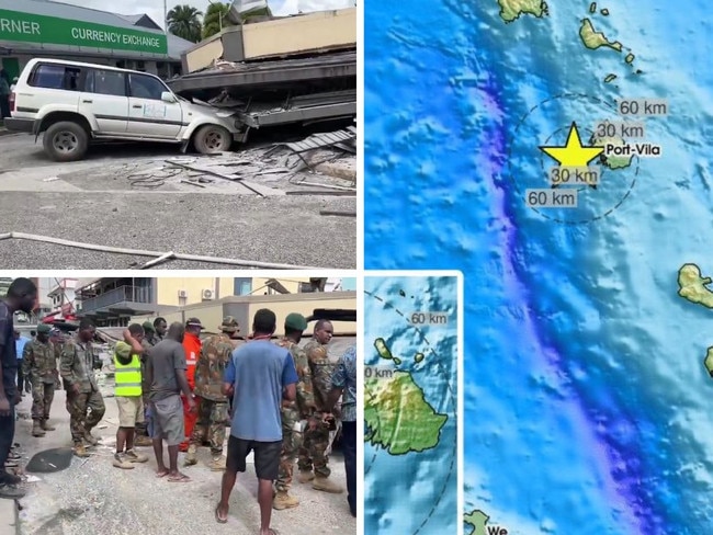 A powerful 7.3 magnitude earthquake has struck off a Pacific Island nation, sending locals rushing for higher ground.