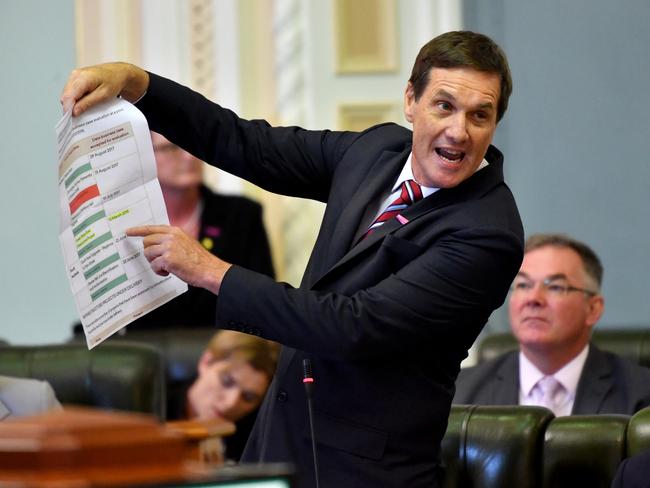 Queensland Minister for Natural Resources, Mines and Energy, Dr Anthony Lynham. Picture: AAP Image/Darren England