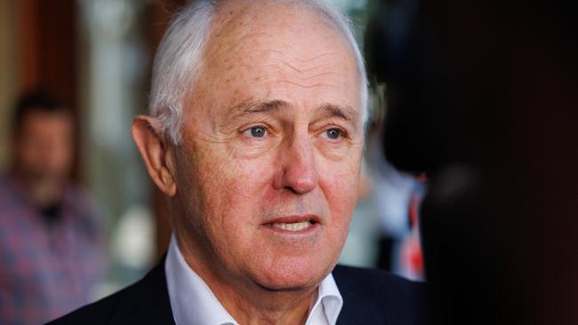 Former Prime Minister Malcolm Turnbull. Picture: David Swift