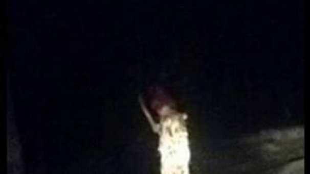 Is this the first photographic evidence of scary clowns in Gympie? Picture: Contributed