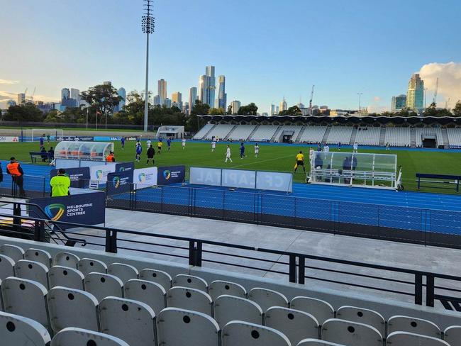 South Melbourne's Lakeside Stadium. Picture: Ben Higgins