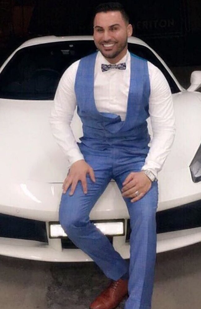 Salim Mehajer was fined $1000 for allegedly doing burnouts. Picture: Instagram