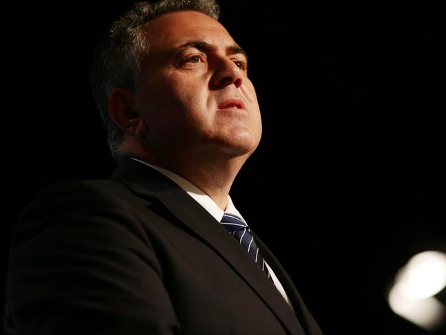 Treasurer Joe Hockey will deliver his first budget as treasurer. Picture: Norm Oorloff