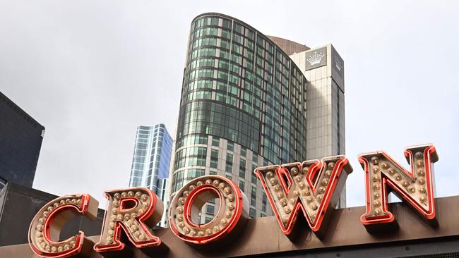 Crown Casino in Melbourne. Picture: William WEST/AFP