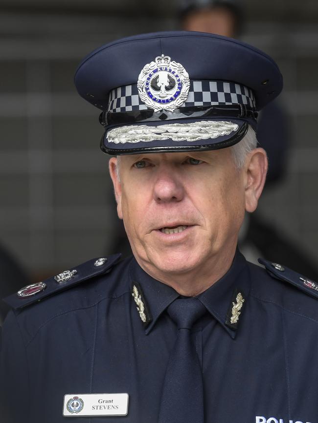 Police Commissioner Grant Stevens. Picture: RoyVPhotography.