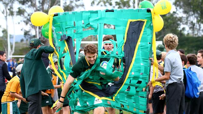 James Livingstone in 2019 when he led on the Villanova First XV Picture AAPImage/ David Clark