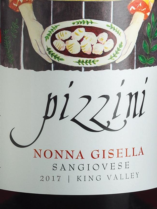 Pizzini Wines Nonna Gisella 2017 Sangiovese.