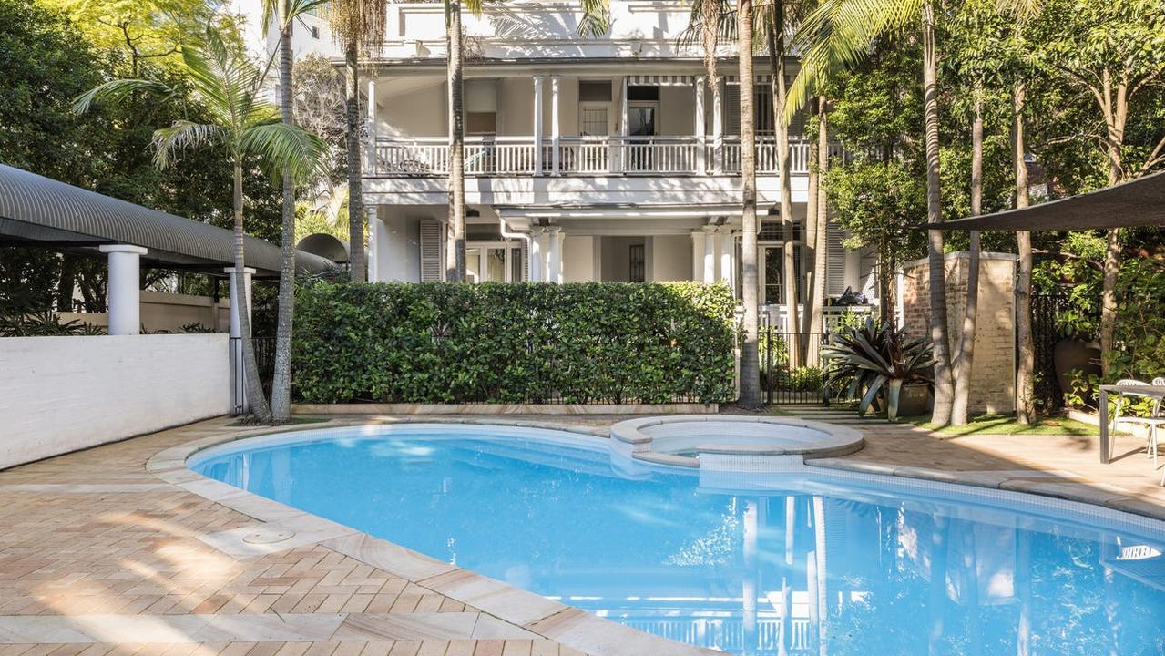 Swimming champion Ian Thorpe Woollahra property was put up for rent.