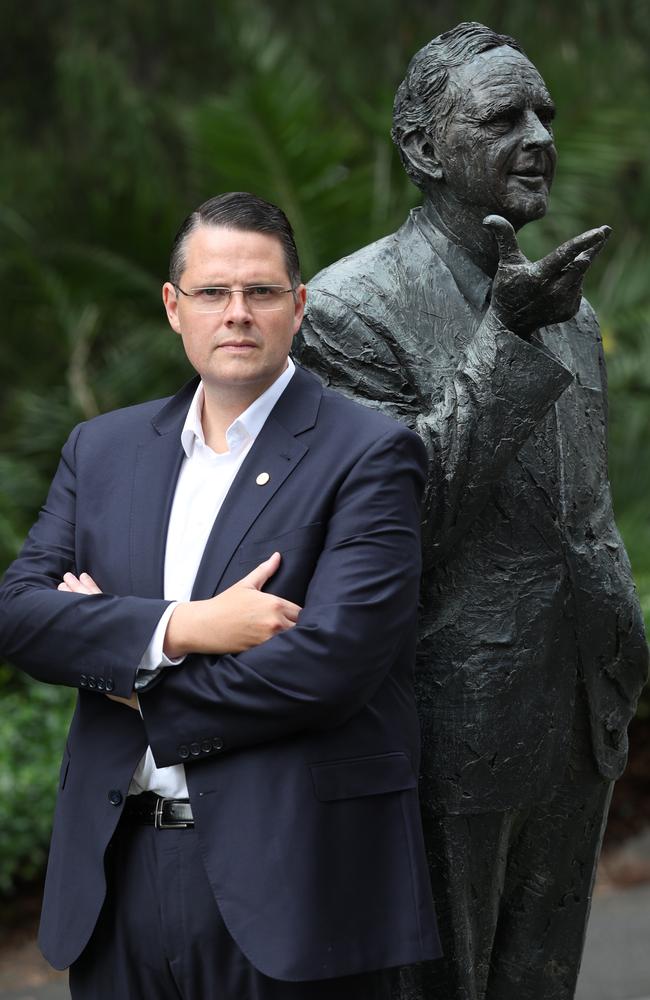 New Victorian Liberal shadow treasurer James Newbury. Picture: David Caird