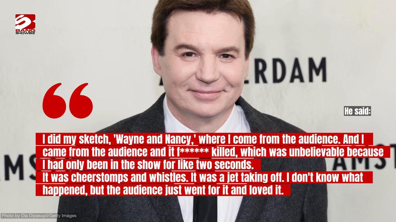 Mike Myers had 'anxiety attack' over SNL talent