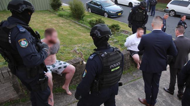 The Westmans were arrested on August 16 last year. Picture: NSW Police Force.