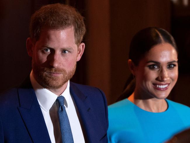 Prince Harry, Duke of Sussex and Meghan, Duchess of Sussex. Picture: AFP