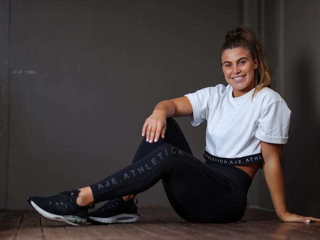 NRLW player Jessica Sergis could be playing for the tricolours in 2021. Picture: Justin Lloyd