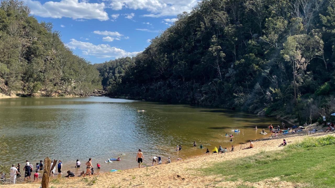 Bents Basin recently reopened after storms and flooding caused extensive damage to the swimming hole. Picture: NSW National Parks