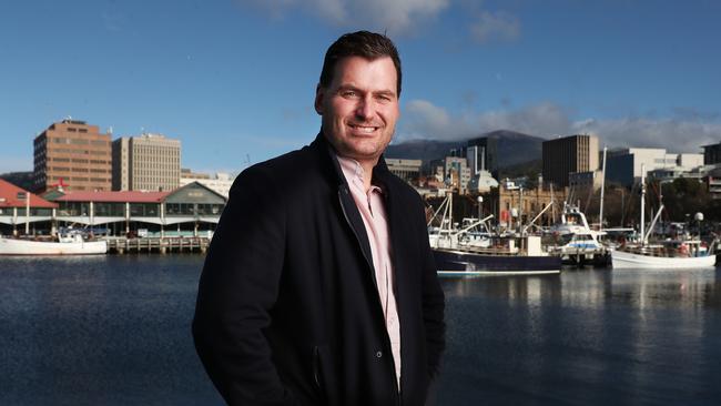 SUN TAS. Luke Martin who has stepped down as CEO of the Tourism Industry Council Tasmania to take up a role with as Salmon Tasmania chief. Picture: Nikki Davis-Jones