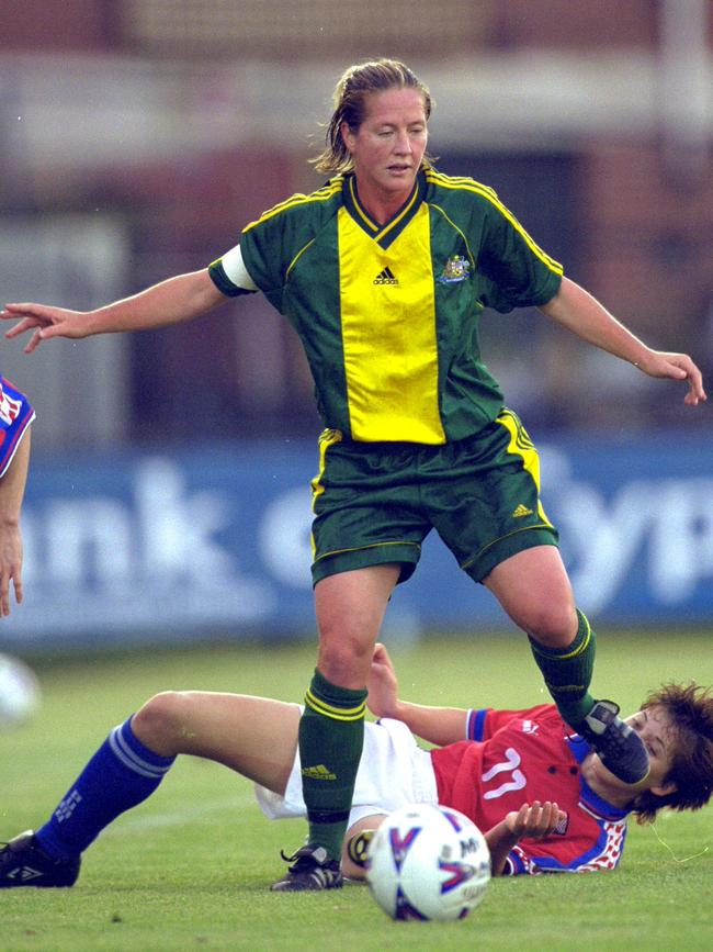 Alison Forman was Australia’s captain for the home tournament at Sydney 2000. Picture: Robert Cianflone/ALLSPORT