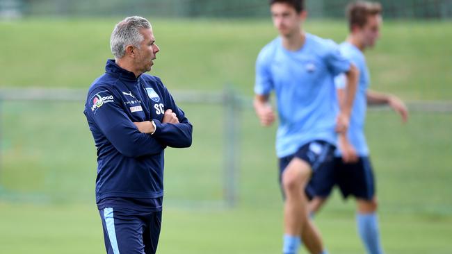 Sydney FC have lost just one match under the watchful eye of coach Steve Corica this season. Picture: AAP