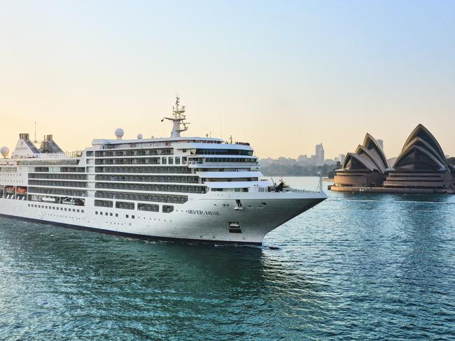 Silver Muse getting to the Sydney Harbour.Image Suppliedescape19 december 2021hotlist adventure cruises